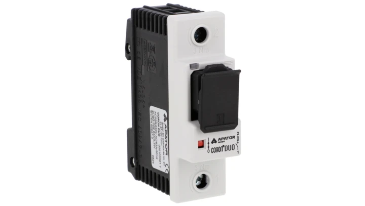 Rozłącznik bezpiecznikowy 1P 63A 500V AC wkładka D0 CORON DUO 0000103301T