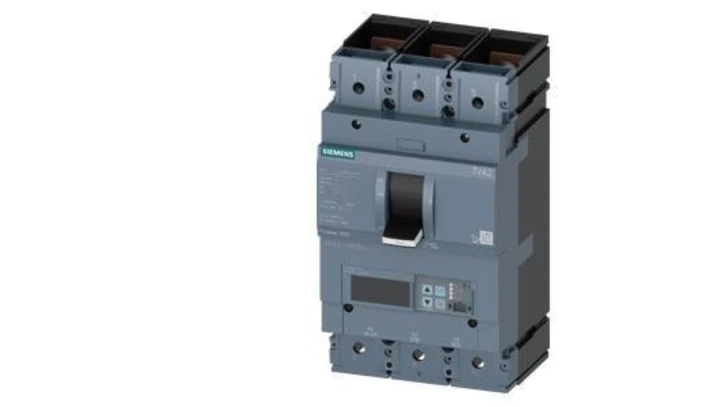 Wyłącznik mocy 3P 400A Icu 55kA 415V AC wyzwalacz elektroniczny ETU850 LSI przyłącza śrubowe 3VA2340-5KP32-0AA0