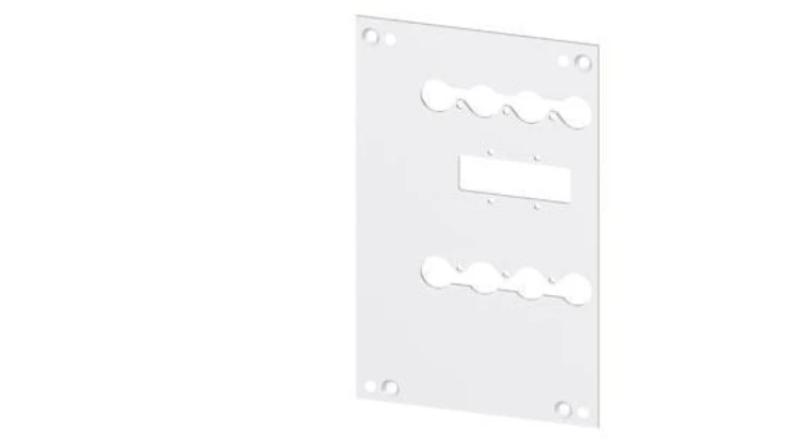 Płyta montażowa do wyłącznika z tylną blokadą mechaniczną do 3VA12 3VA9258-0VK20