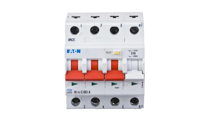 Wyłącznik różnicowo-nadprądowy 4P 10A C 0,03A A mRB6-10/3N/C/003-A 120658