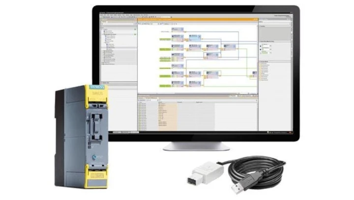 Zestaw startowy 3SK2 zawiera jednostkę podstawową 3SK2 22.5mm przewód USB 3SK2941-2AA11