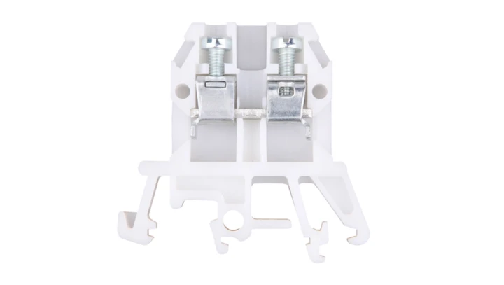 Złączka szynowa przelotowa 2-przewodowa 4mm2 biały ZUG-G4 A11-0102