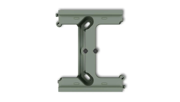 MINI Moduł rozszerzający puszkę natynkową pojedynczą, składaną do ramek wielokrotnych MINI szałwiowy 61DPU-2