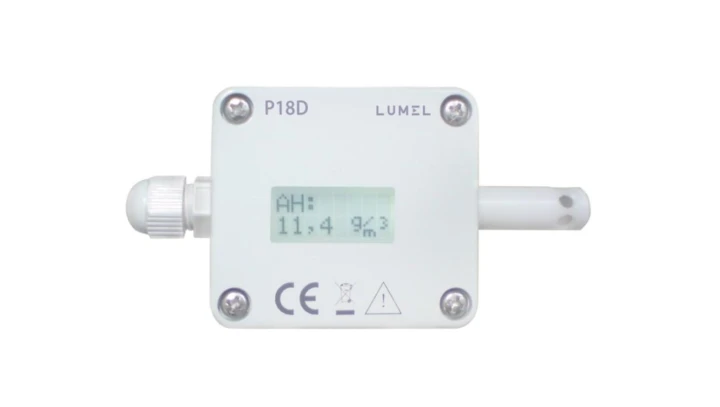 Przetwornik temperatury i wilgotnosci bez wyjścia analogowego czujnik przy obudowie P18D 000M0