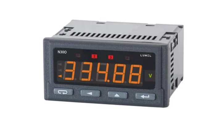 Programowalny miernik cyfrowy wejście impulsowe zasilanie 85-253V AC/DC wyjście impulsowe RS-485 analog. przek bez jednostki N30