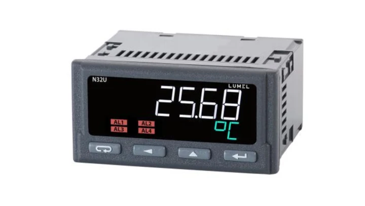 Progr. miernik cyfrowy, we. temper. i dc N32U Zasilanie N32U 130000000M0