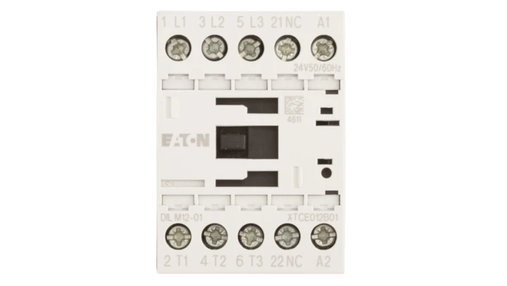 Stycznik mocy 12A 3P 24V AC 0Z 1R DILM12-01(24V50/60HZ) 276869