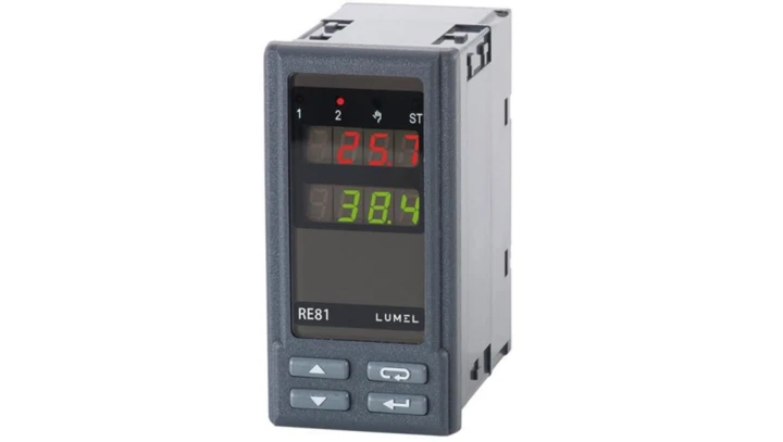 Regulator temperatury wej. PT100 0-600st.C wyjście przekaźnikowe RE81 03100M0