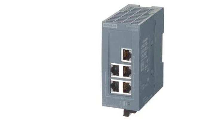 Switch przemysłowy niezarządzalny 5 portów RJ45 10/100 Mb/s SCALANCE XB005 6GK5005-0BA00-1AB2