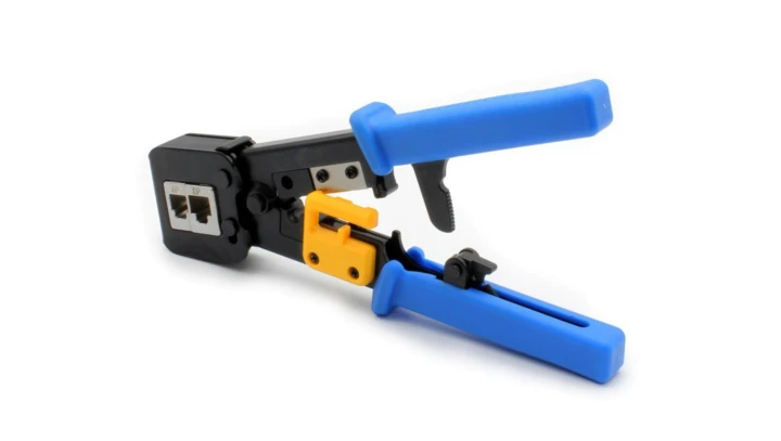 Narzędzie do terminacji wtyków przelotowych RJ45 (8P8C) kat.5e / kat.6 RJ12 (6P6C) RJ11 (6P4C) X-ML-EZ8-TOOL