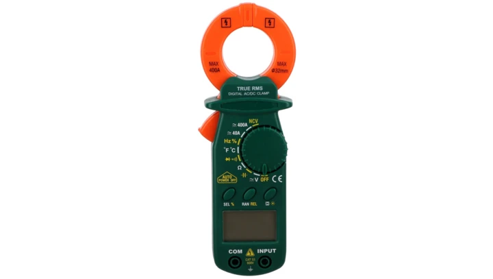 Miernik cęgowy do śrdnicy żyły 32mm 400A 600V AC/DC VA333