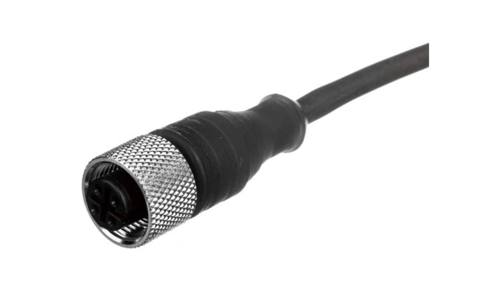 Przewód ze złączem żeńskim M12 4-pinowe proste z kablem 2m XZCP1141L2
