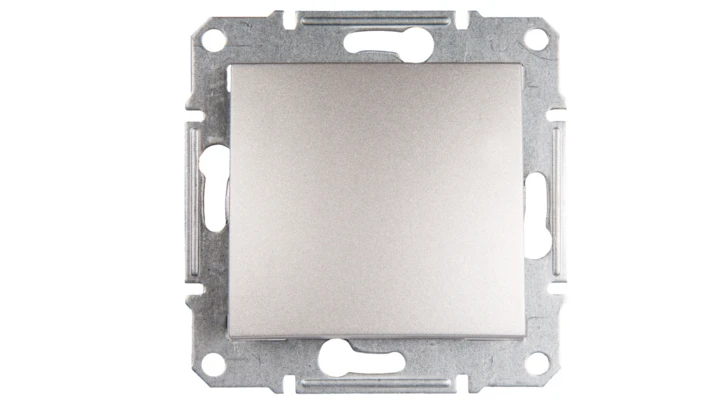 Sedna Łącznik schodowy 10AX aluminium IP20 SDN0400160