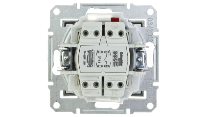 Sedna Łącznik 1-biegunowy aluminium 1-bieg IP44 SDN0100360