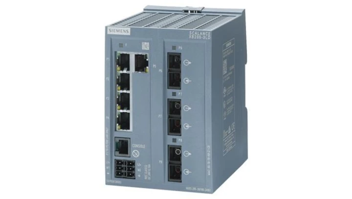 Switch przemysłowy zarządzalny SCALANCE XB205-3LD 5x 10/100 Mbit/s RJ45 3x SM SC tryb PROFINET 6GK5205-3BF00-2AB2