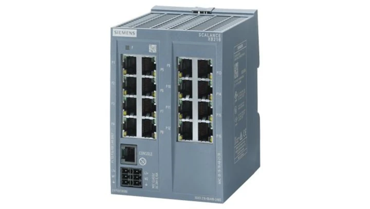 Switch przemysłowy zarządzalny SCALANCE XB216 16x 10/100 Mbit/s RJ45 tryb EtherNet/IP 6GK5216-0BA00-2TB2