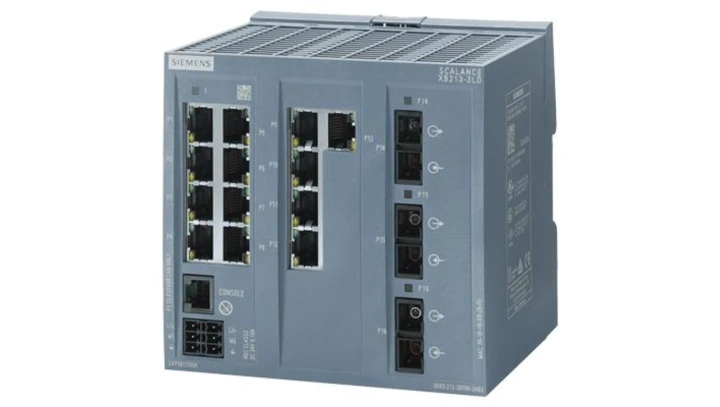 Switch przemysłowy zarządzalny SCALANCE XB213-3LD 13x 10/100 Mbit/s RJ45 3x SM SC tryb PROFINET 6GK5213-3BF00-2AB2