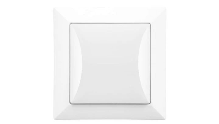 Łącznik podtynkowy krzyżowy, Pola biały, 33024