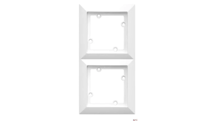 Ramka podwójna biała, Pola 33031