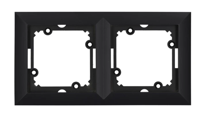 Ramka podwójna Pola czarna, 33210