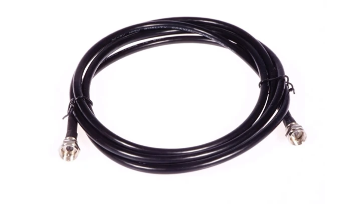 Przewód antenowy satelitarny F 1,8m czarny LIBOX LB0070