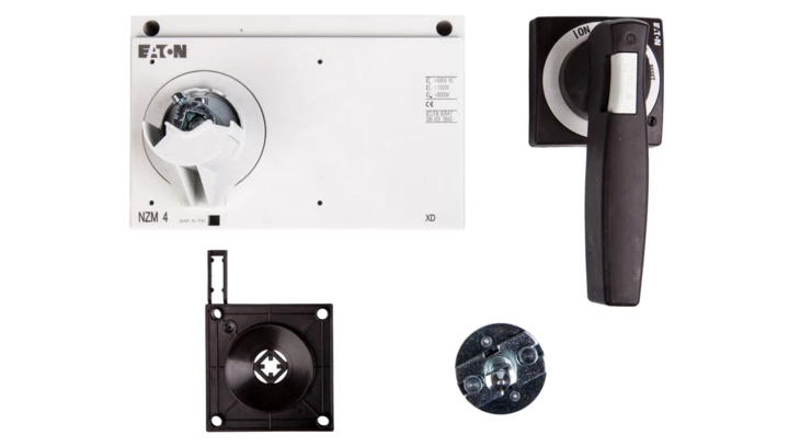 Napęd drzwiowy czarny z blokadą NZM4-XTVD 266614