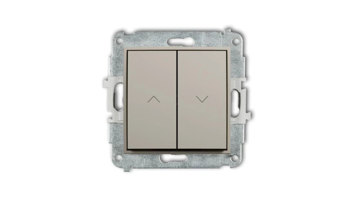 ICON Mechanizm łącznika zwiernego żaluzjowego taupe 60IWP-8