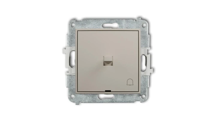 ICON Mechanizm łącznika zwierny dzwonek w stylu amerykańskim taupe 60IWPUS-4