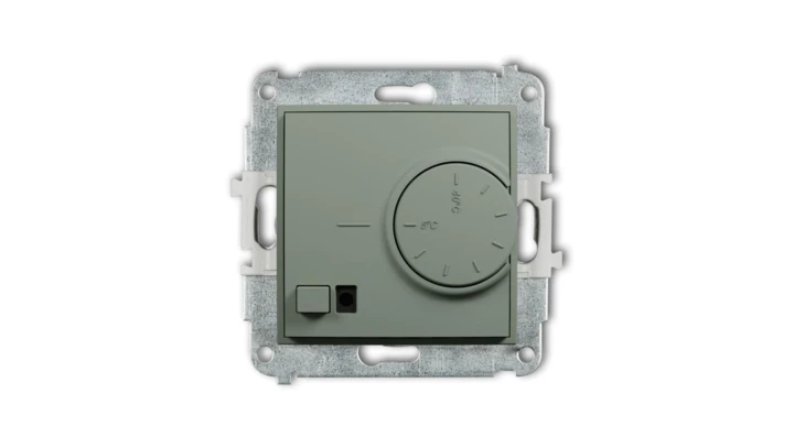 ICON Mechanizm elektronicznego regulatora temperatury z czujnikiem podpodłogowym szałwiowy 61IRT-1