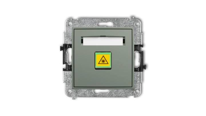 ICON Mechanizm gniazda światłowodowego/optycznego pojedynczego szałwiowy 61IGOP-1