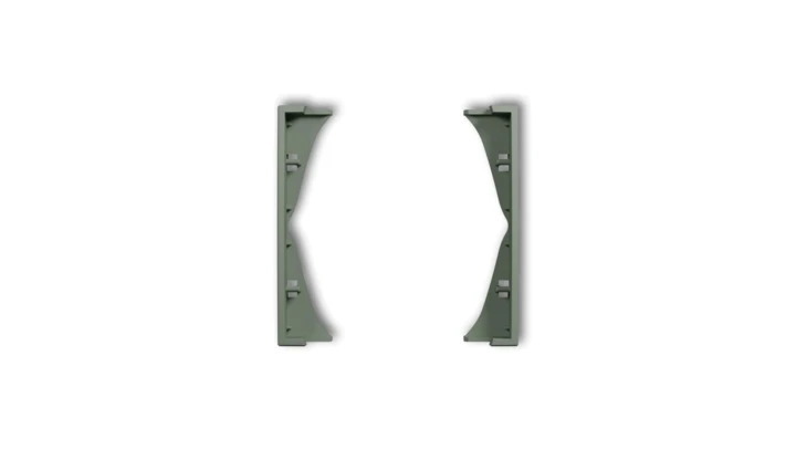 ICON Ramka pośrednia do gniazd podwójnych szałwiowy 61IRP-2