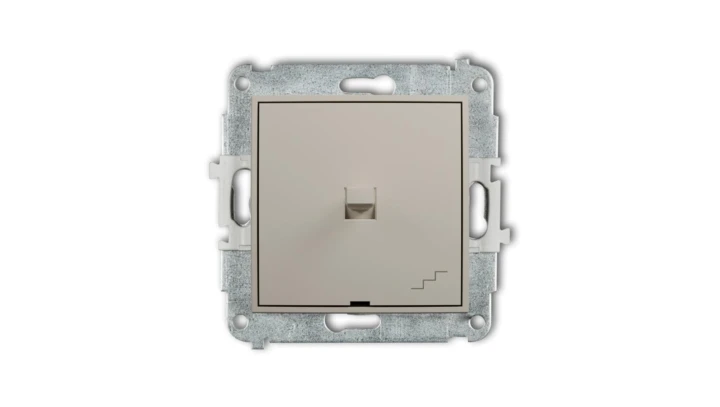 MINI Mechanizm łącznika schodowego w stylu amerykańskim taupe 60MWPUS-3