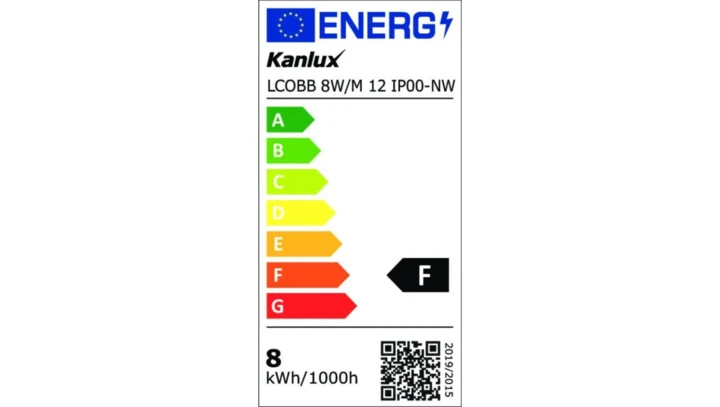 Taśma LED 12V LCOBB 8W/M 12 IP00-NW 760lm/m 4000K Ra90 rolka 25mb 3 lata Gwarancji 38436