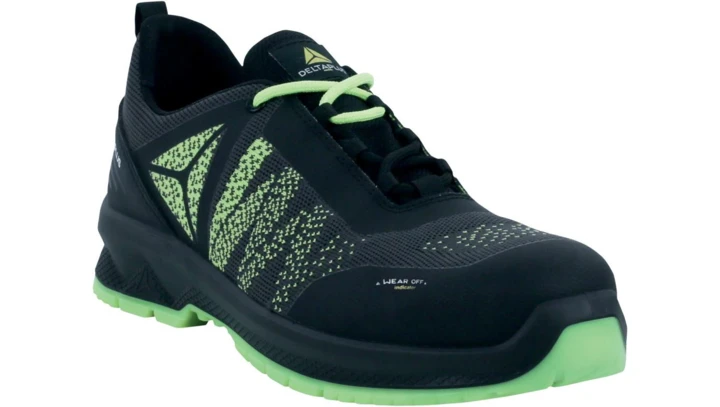 Półbuty z mikrofibry, TPU, dziane, kolor Czarno-żółty, rozmiar: 44, MARATSPSJA44