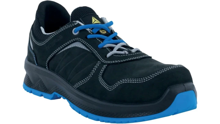 Półbuty ze skóry licowej, kolor Czarny, rozmiar: 40, ROSSIS3SNO40