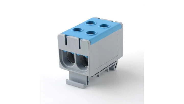 Listwa zaciskowa LZD w korpusie niebieska Cu:2,5-35mm2, Al:6-35mm2 E.4141/N