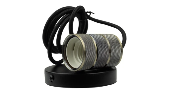 Oprawa sufitowa wisząca 2m E27 Brąz