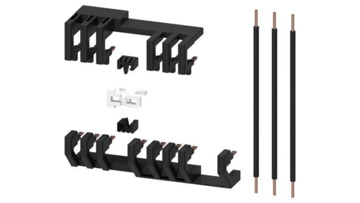 Zestaw montażowy do rozruchu nawrotnego do 3RC7 ILM wielkość S00 na szyny 60 mm lub 3RV29 3RA2913-2LA2
