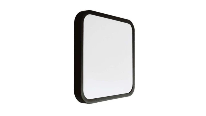 Plafoniera LED 18W 1830lm 4000K Dioda SAMSUNG IP44 Kwadrat fi250 Mleczny Czarna Ramka 5 Lat Gwarancji 76431-24