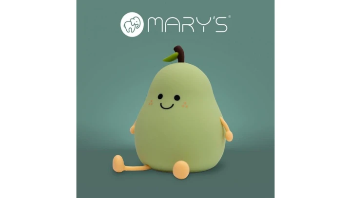 MARYS LAMPKA NOCNA LED GRUSZKA ZIELONA