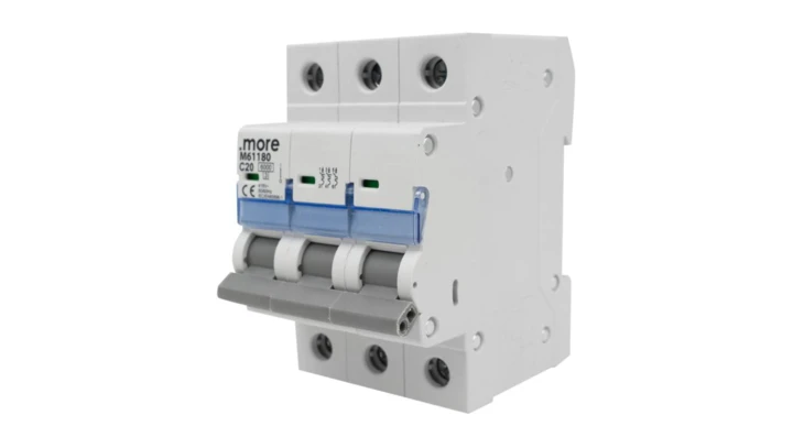 WYŁĄCZNIK NADPRĄDOWY 6kA 3P C20A