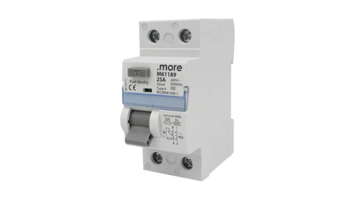 WYŁĄCZNIK RÓŻNICOWOPRĄDOWY A 6kA 2P 25A 30mA