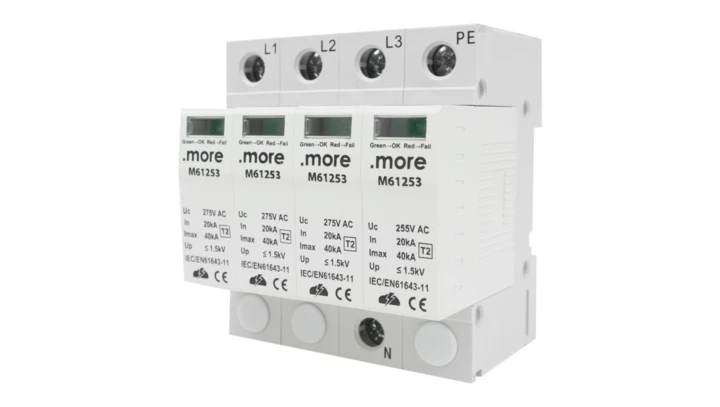 OGRANICZNIK PRZEPIĘĆ 3P+N 20KA T2