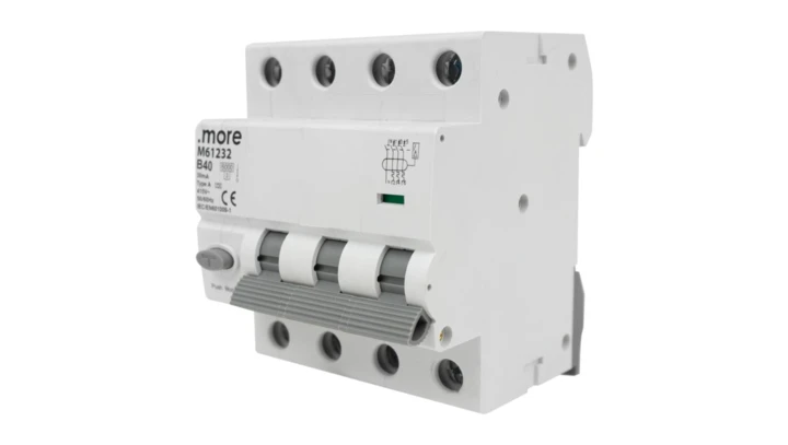 Wyłącznik różnicowo-prądowy z członem nadprądowym 4P B40A 30mA typA