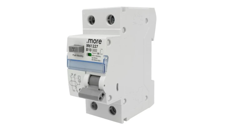 Wyłącznik różnicowo-prądowy z członem nadprądowym 2P B10A 30mA typA