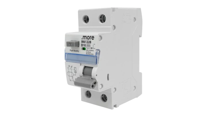 Wyłącznik różnicowo-prądowy z członem nadprądowym 2P B16A 30mA typA