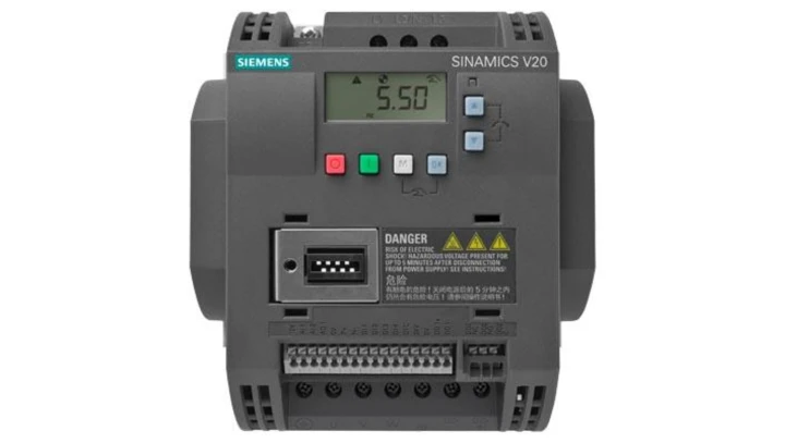 Falownik Uwe=400V, Uwy=3x400V/7,3A 3,0kW Sinamics V20 6SL3210-5BE23-0CV1