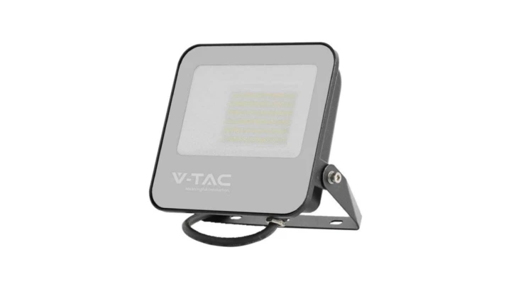 Projektor LED 50W 9250lm 4000K 185LM/W IP65 Czarny 5 Lat Gwarancji 9892-5