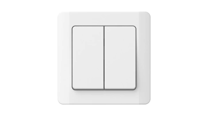 Łącznik podtynkowy świecznikowy, Silva, biały / 46133