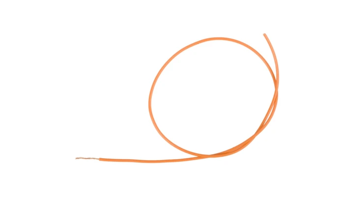 Przewód instalacyjny H07V-K (LgY) 1 pomarańczowy /100m/